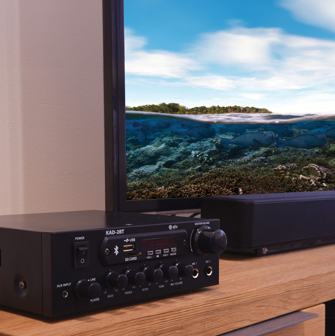 Digital Stereo Amplifier w/ BT