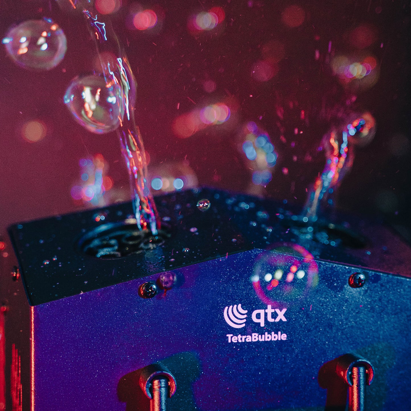 Tetra Bubble: 4-Wheel Bubble Machine