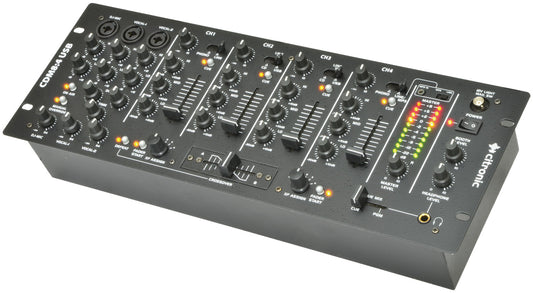 4 Channel 19" DJ Mixer