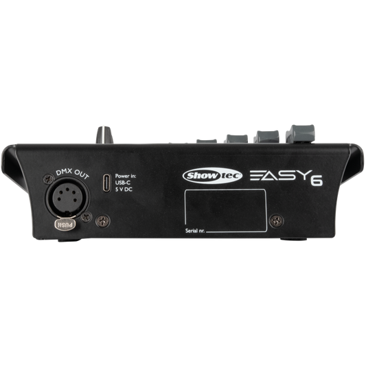Showtec Easy 6 Mobile DMX Controller - 5-pin