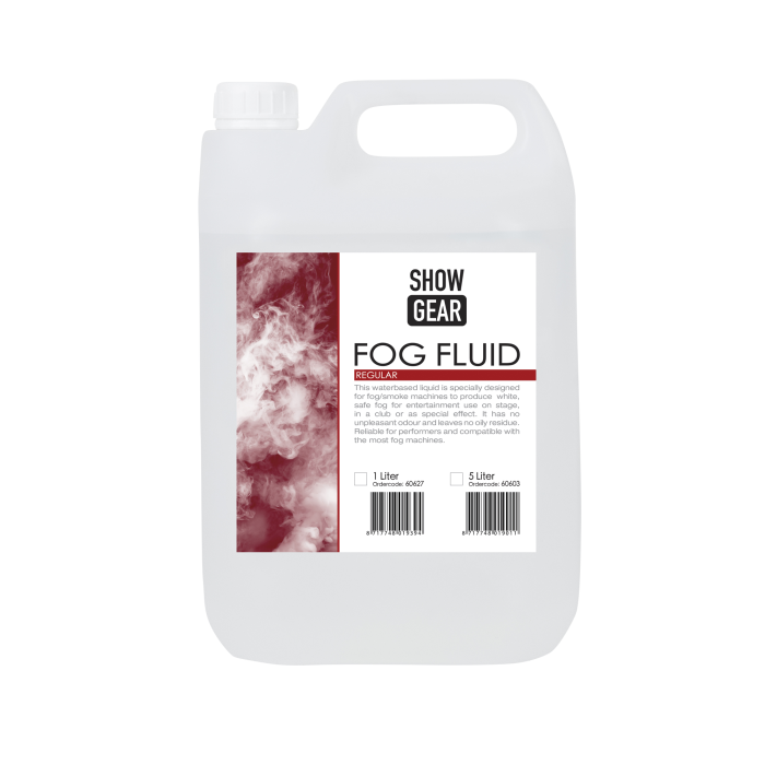 Showgear Fog Fluid Regular 5L