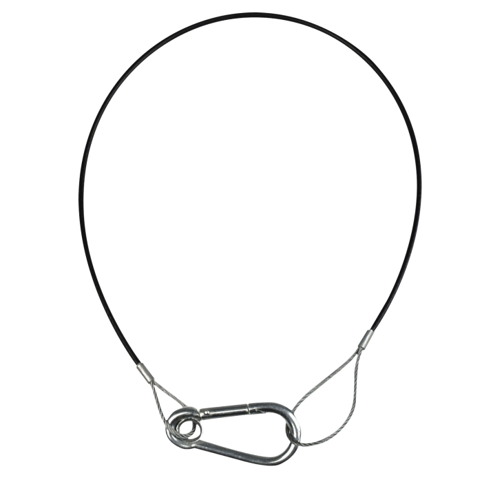 Showgear Safety Cable 2mm - 5kg - 50cm