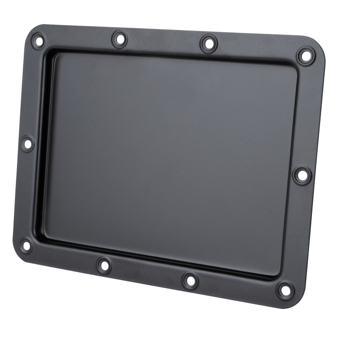 Showgear Black Recessed Label Dish