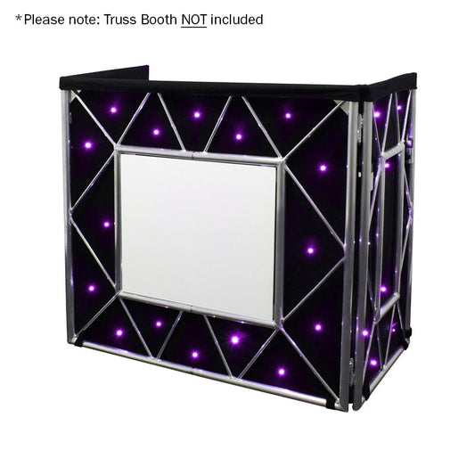 Truss Booth Quad LED Starcloth MKII