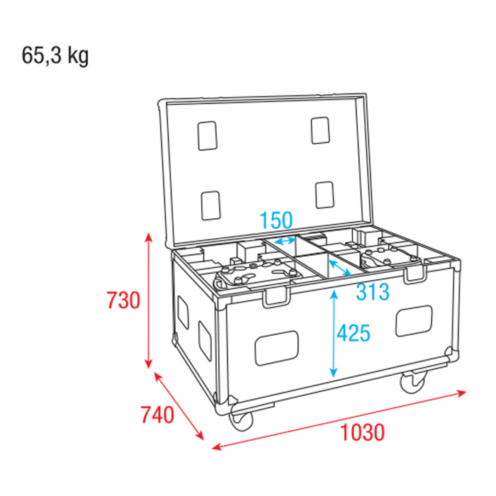Showgear Case for Phantom 100 / 180