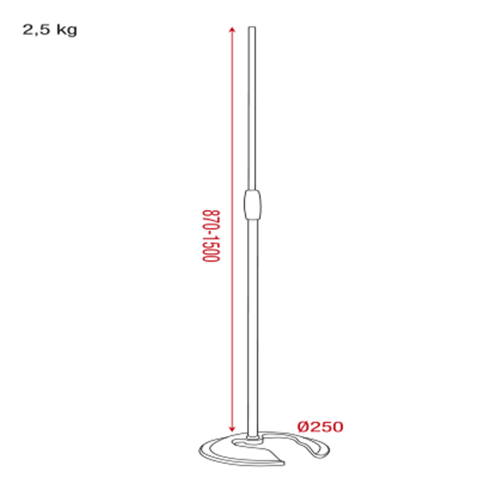 Showgear Microphone Stand
