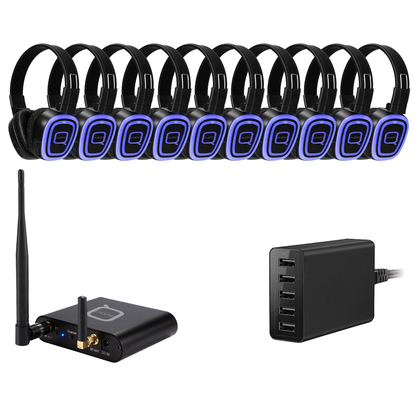 10 Way Silent Disco Bundle