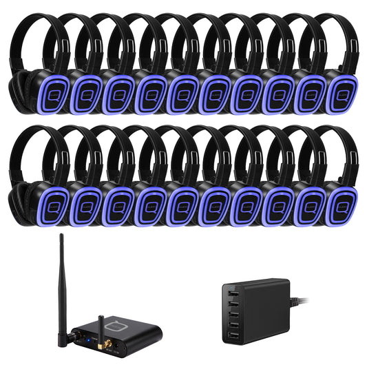20 Way Silent Disco Bundle