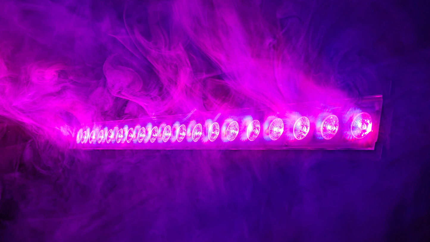 Aqua-Bar: Waterproof RGBWA/UV LED Wall Bar