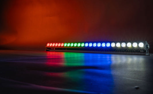 BatBar-100: Rechargeable 24 x 4W LED Wall Bar