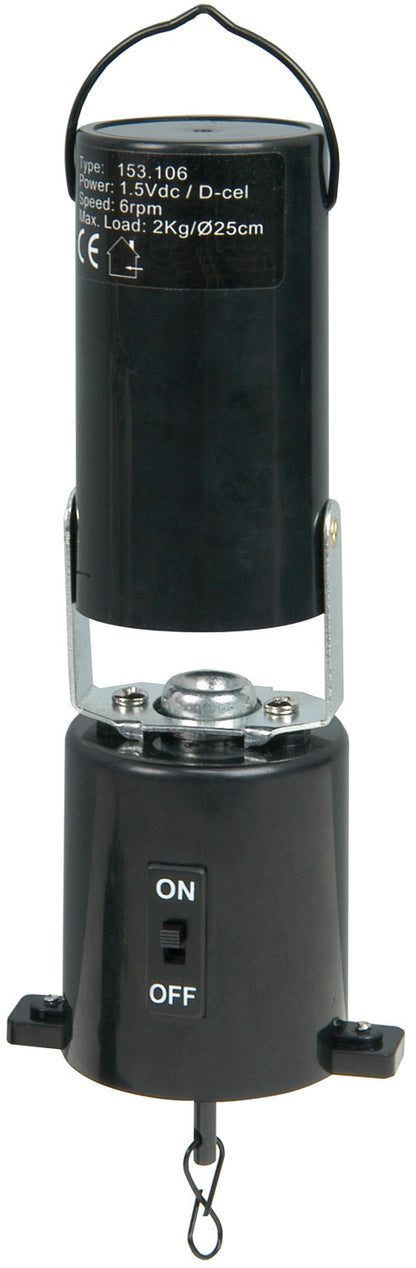 Battery Powered Mirror Ball Motor