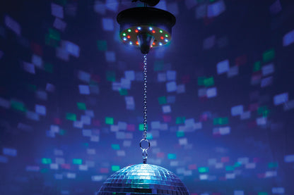 Battery Operated LED Mirror Ball Motor