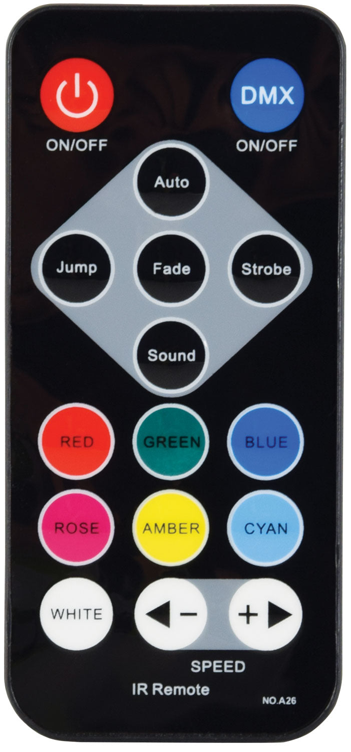 PAR-180: RGB with IR Remote