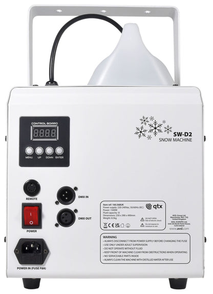 SW-D2: Digital Snow Machine 1500W