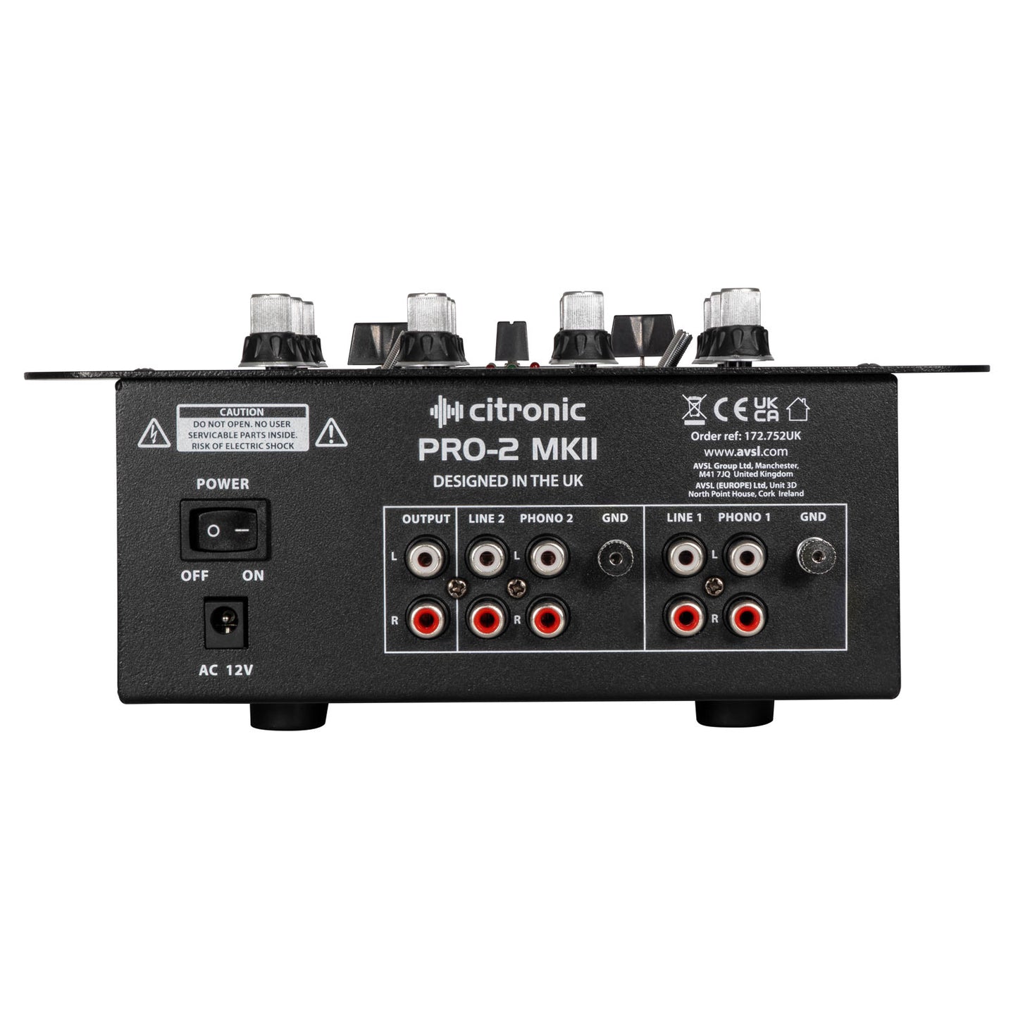 DJ Mixer 2 Channel