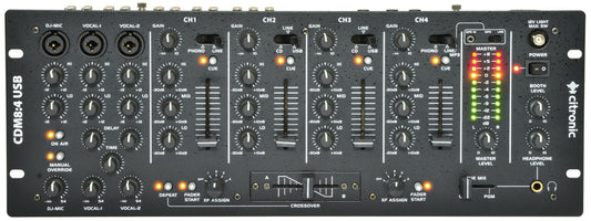 4 Channel 19" DJ Mixer