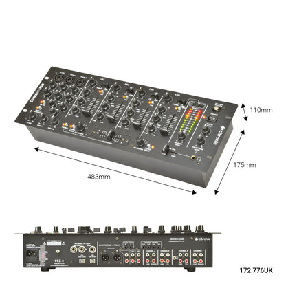 4 Channel 19" DJ Mixer