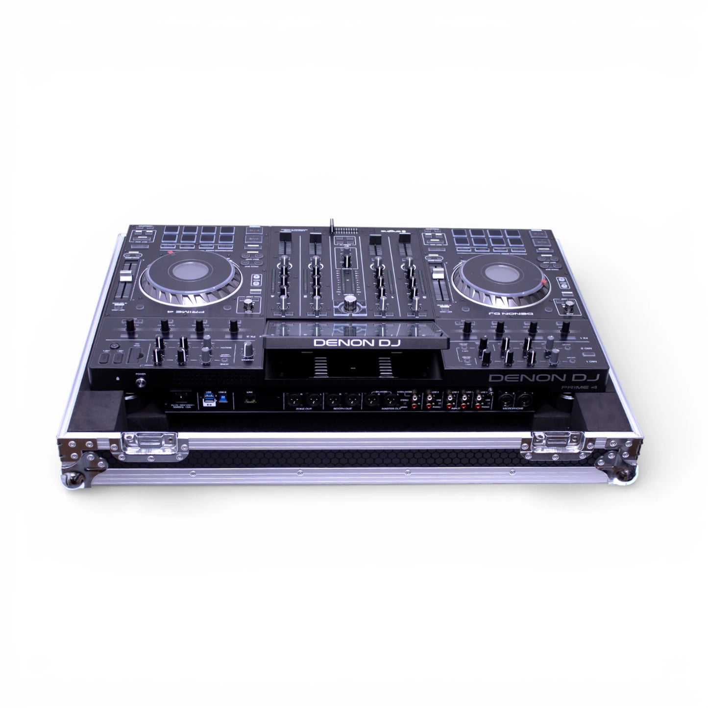Protekt Denon Prime 4+ case with wheels