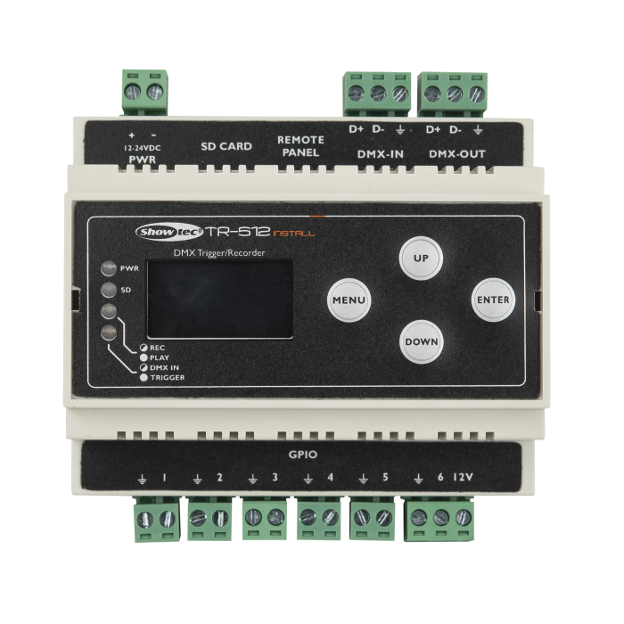 Showtec TR-512 Install