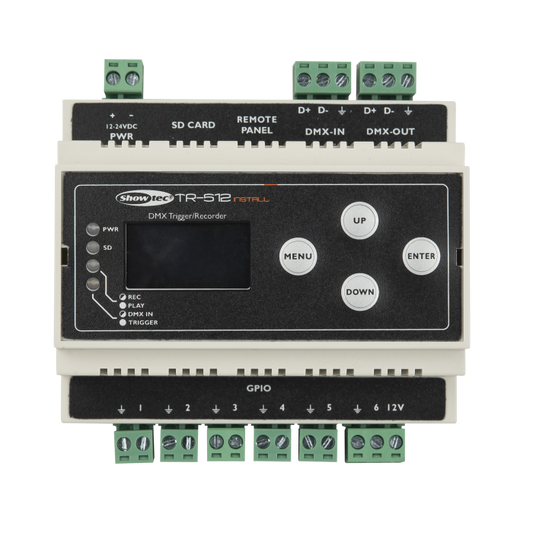 Showtec TR-512 Install