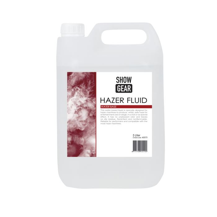 Showgear Water-based Hazer Fluid 5L