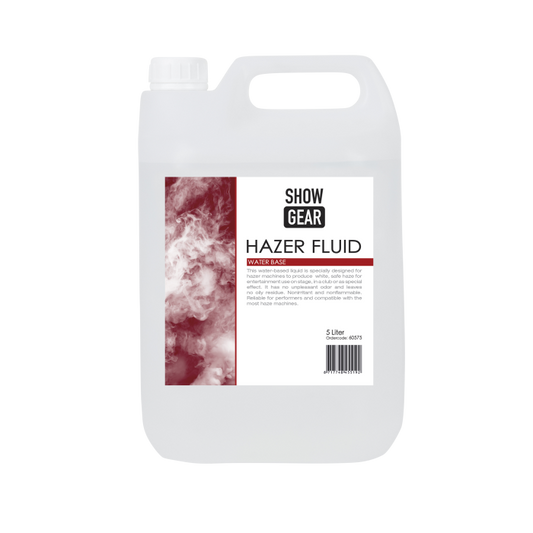 Showgear Water-based Hazer Fluid 5L