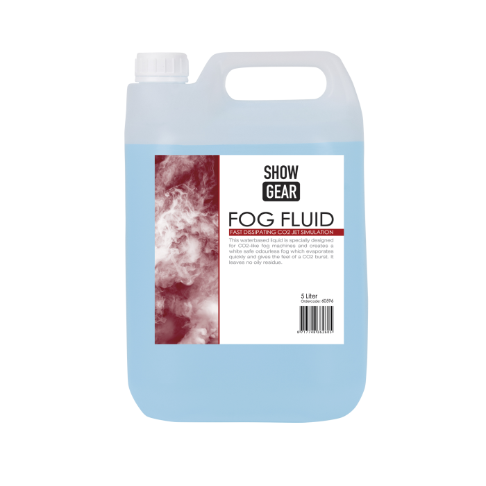 Showgear Fog Fluid Fast Dissapating 5L
