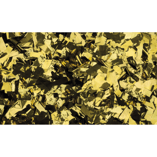 Showgear Metallic Confetti - Rectangle Gold
