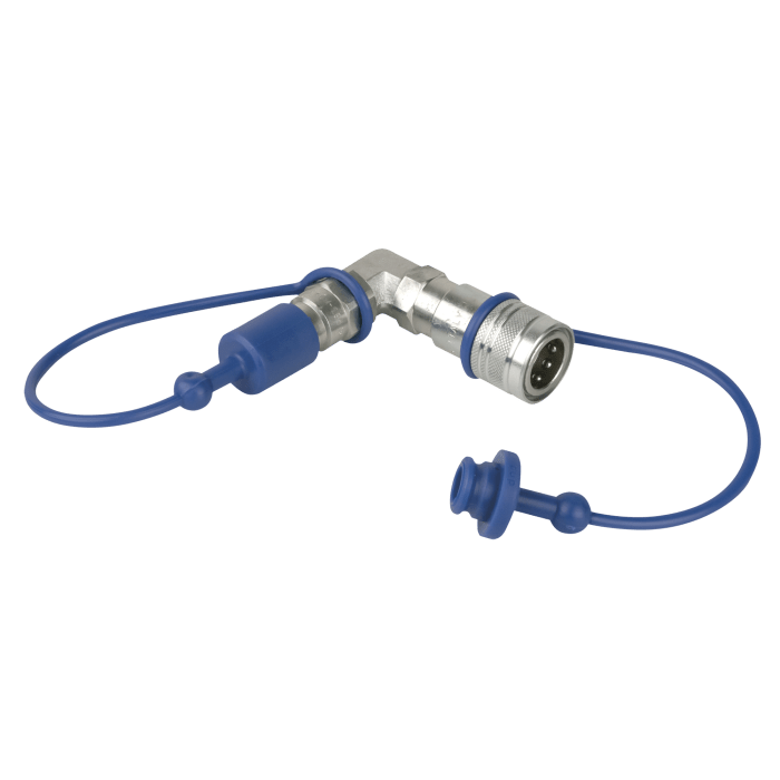 Showtec CO₂ 90° 3/8 Q-Lock