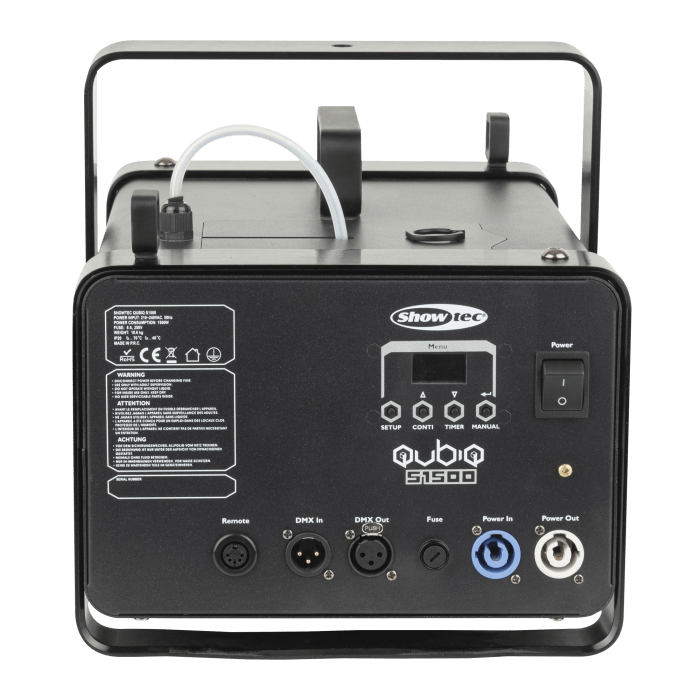 Showtec QubiQ S1500 Smoke Machine