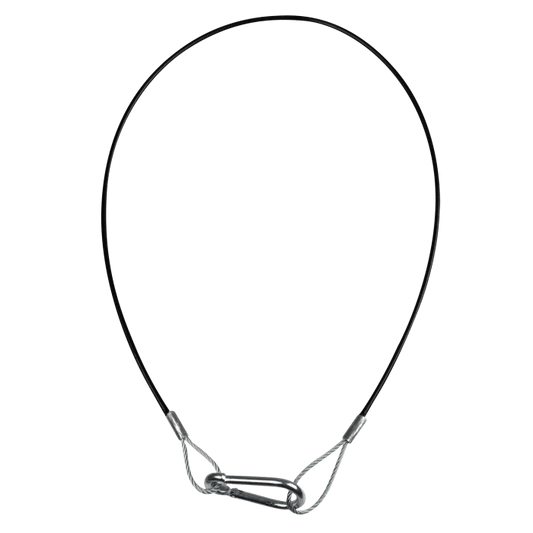 Showgear Safety Cable 4mm - 10kg - 75cm