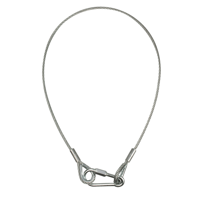 Showgear Safety Cable 6mm - 36kg - 100cm