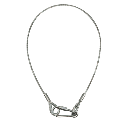 Showgear Safety Cable 6mm - 36kg - 100cm