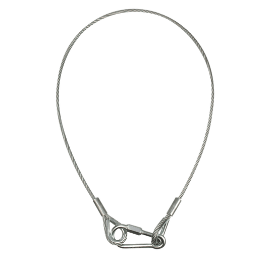 Showgear Safety Cable 6mm - 36kg - 100cm