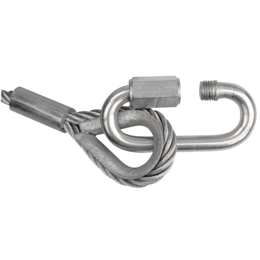 Showgear Safety Cable 8mm - 64kg - 100cm