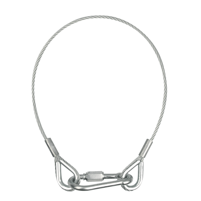 Showgear Safety Cable 5mm - 20kg - 100cm