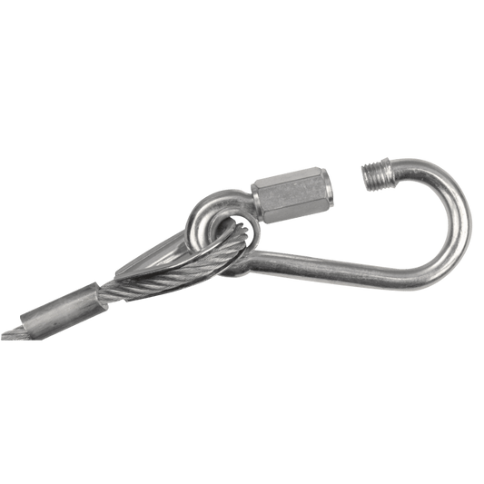 Showgear Safety Cable 5mm - 20kg - 100cm