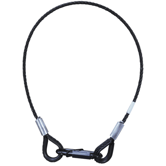 Showgear Safety Cable 3mm - 5kg - 60cm