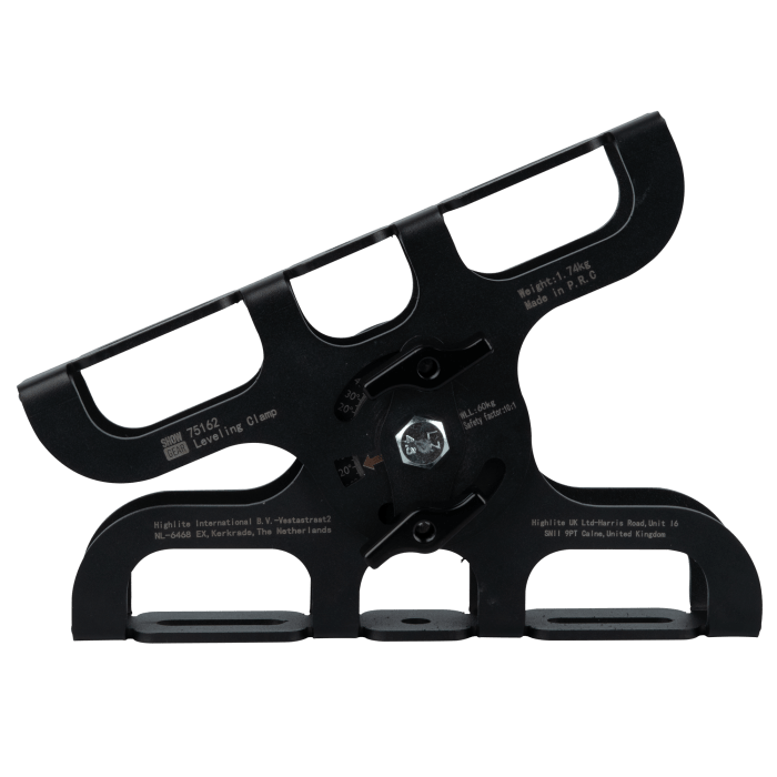 Showgear Levelling Clamp - Black