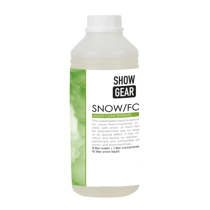 Showgear Snow/Foam Concentrate 1L