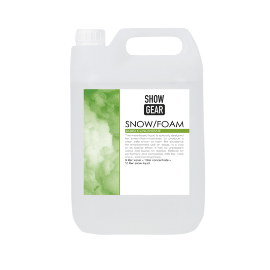 Showgear Snow/Foam Concentrate 5L