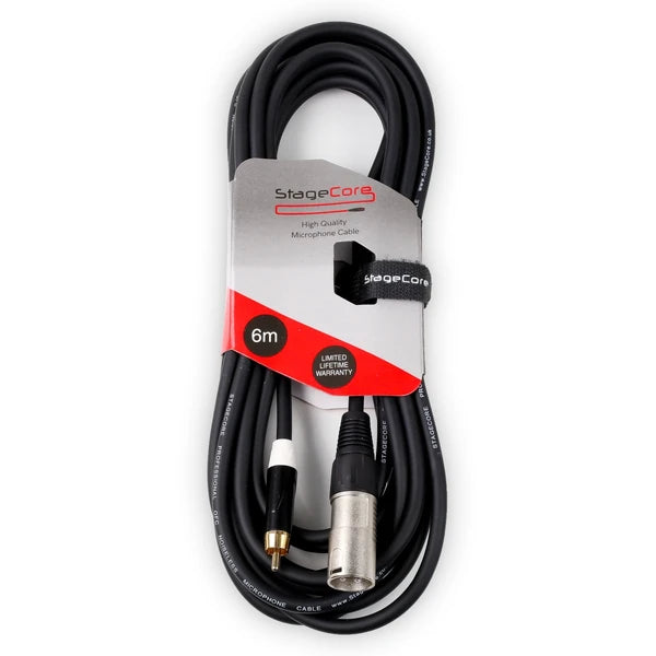 Single Male XLR - Single Male RCA