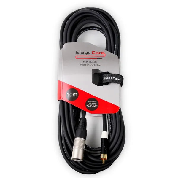 Single Male XLR - Single Male RCA