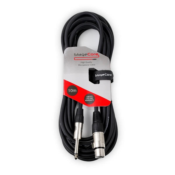 Female XLR - 6.3mm Mono Jack