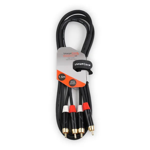 2x Male RCA - 2x Male RCA