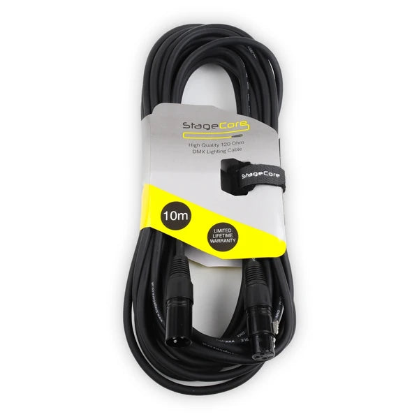 3 Pin Male - 3 Pin Female DMX Cable