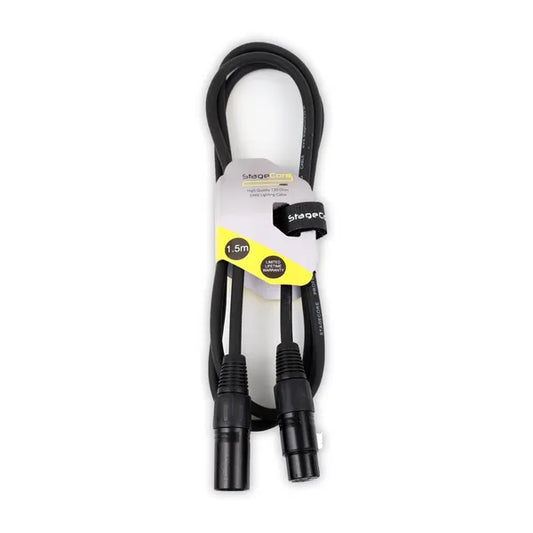 5 Pin Male - 5 Pin Female DMX Cable