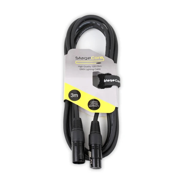 5 Pin Male - 5 Pin Female DMX Cable