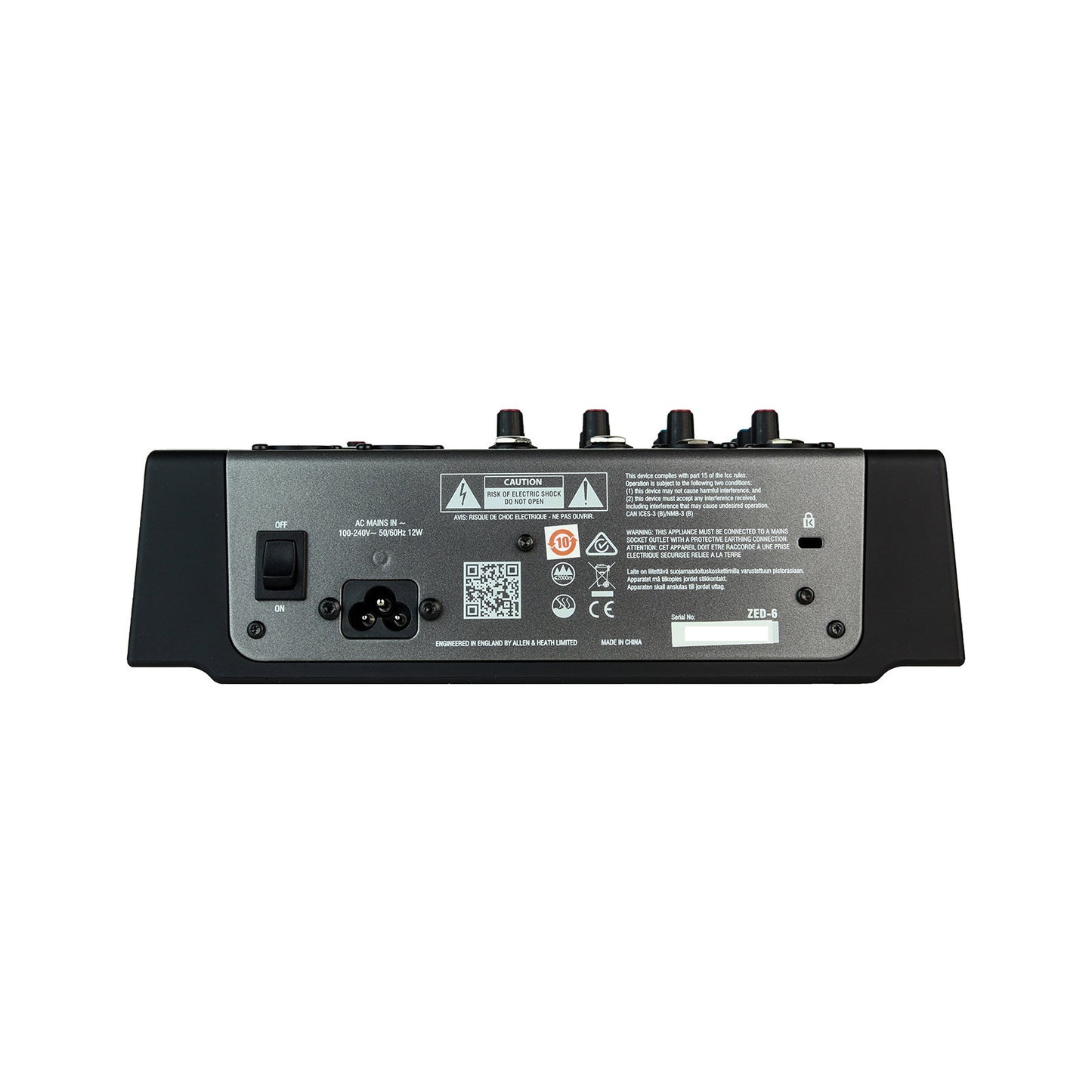 Compact Stereo Mixer ZED-6