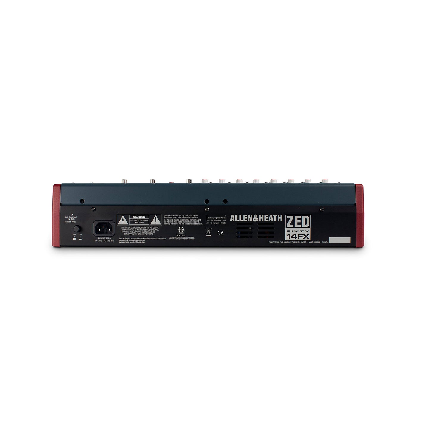 Compact Stereo Mixer ZED60-14FX